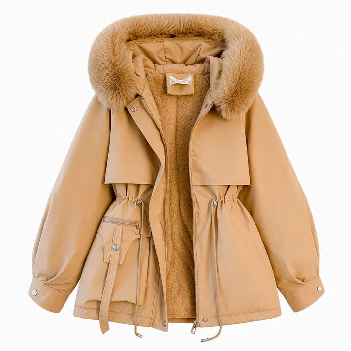 Hivélia™ — Parka d’hiver doublée polaire à taille ajustable