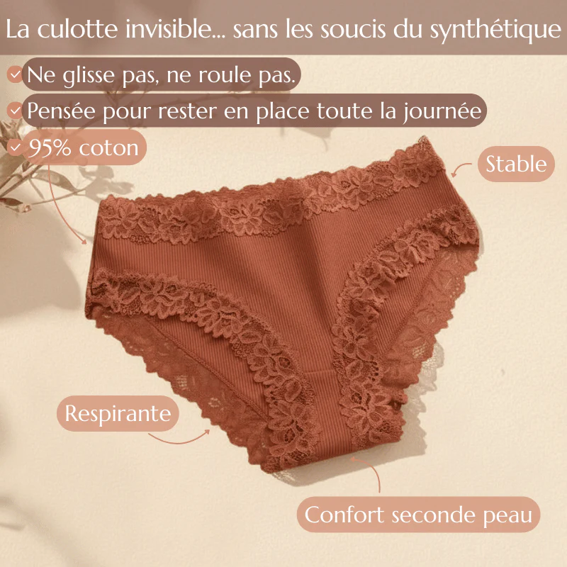 Bloomove™ – Culotte Invisible en Coton Doux