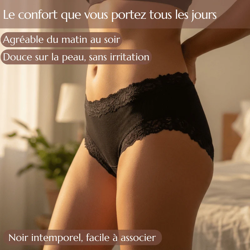Bloomove™ – Culotte Invisible en Coton Doux