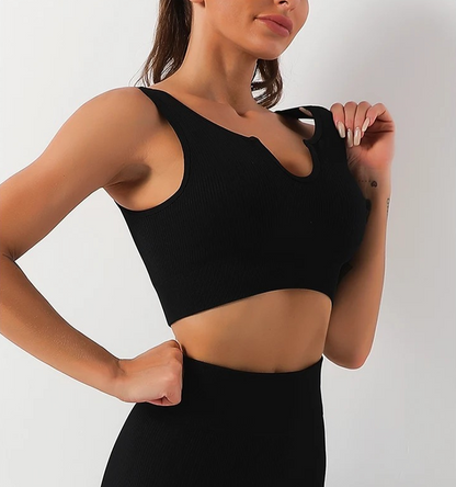 LIVARA™ – Crop Top Gainant Push-Up Sans Soutien-Gorge